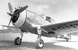 picture of a Curtiss P-36A Hawk fighter plane