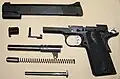 Kimber Custom TLE II, field stripped