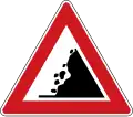 I-18: Falling rocks