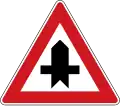 II-1 Crossroad with minor road