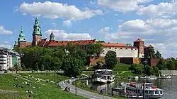 View from west