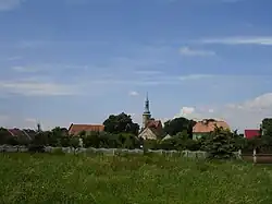 Panoramic view of Czeska Wieś