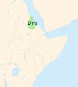 Location of D'mt