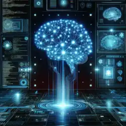 ChatGPT-generated an image symbolizing artificial intelligence
