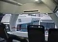 View from the car end