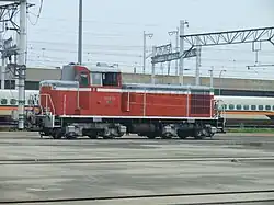 DD16 20 in Taiwan in August 2009, where it was used on the Taiwan High Speed Line