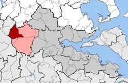 Location within the regional unit