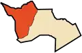 Location of Bordj El Houas Commune within Djanet Province