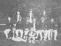 The 1898 team with Robin Gwynn (centre) as captain