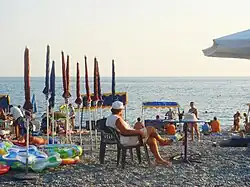 Dagomys central beach