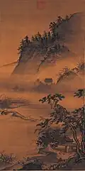 Dai Jin, Returning Late from a Spring Outing, 15th century, (China, Early Ming dynasty), National Palace Museum[nb 1]