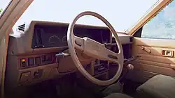 1984–1988 export markets base model interior