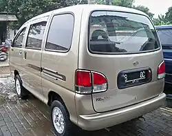Daihatsu Zebra ZL Xtra Rear (S91, Indonesia)