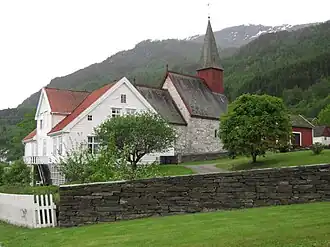 Church with parsonage