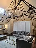 'Bridal Suite' in the roof space of what was once a blacksmith's shop
