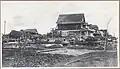 Damaged homes on Smith Street