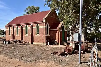 The former Dangin Methodist Church, 2018