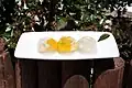 Danhobak-sanyak-yanggaeng (kabocha and yam jelly)