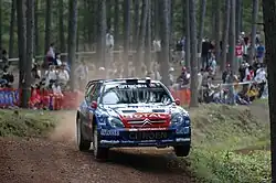 Sordo at the 2006 Rally Japan