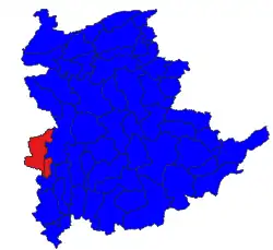 Location in Shan State
