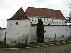 The fortified church of Dârjiu (Székelyderzs) is on UNESCO's World Heritage List