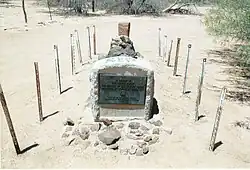 Oatman Family grave.