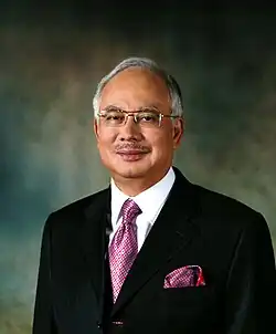 Image 10Malaysia's former Prime Minister Najib Razak was found guilty in the corruption trial over the multi-billion-dollar 1MDB scandal. He is currently serving his sentence in Kajang Prison. (from Political corruption)