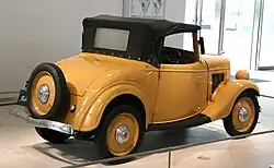 1935 Datsun 14 roadster in 2013