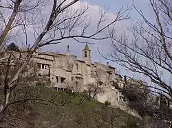 A view of the village of Dauphin