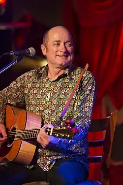 Faulkner performing in February 2015