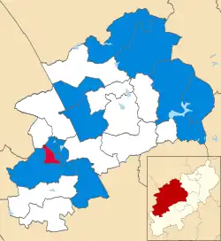 2003 results map