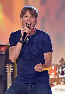 Dave Bickler in 2018 Performing on Kim Fisher presents Kulthits - Die Show mit 100 % Livemusik.