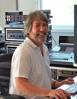 David Hentschel at Scott Frankfurt Studio, Woodland Hills, California