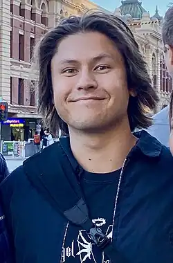 Portrait of David Jones (YouTuber) at Melbourne Central, March 2025