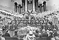 Funeral services at the Salt Lake Tabernacle