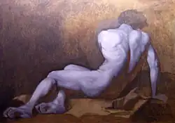 Student copy in grisaille after Jacques-Louis David[7]