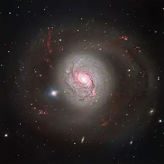 M77 imaged by ESO's Very Large Telescope (VLT)[30]