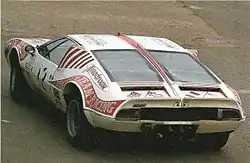Mangusta in racing livery