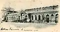 The station; a Debreyne-Looten postcard