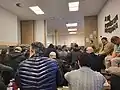 Prayers in the common room