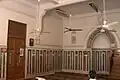 Inside the mosque