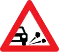A33: Loose chippings