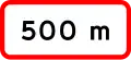 U1.1: Distance (here in 500 meters)