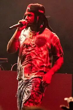 Curry performing in 2025