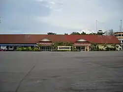Apron view of the former terminal