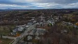 Derby Line, VT, from the south