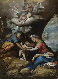 Rest on the Flight into Egypt, Museo del Prado, Madrid