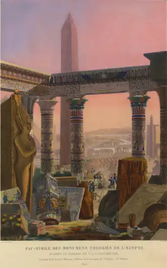 Frontispiece to the multi-volume Description de l’Égypte.