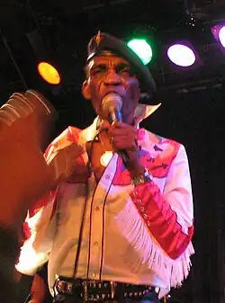Dekker performing in San Francisco, California, on 22 April 2005