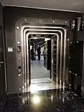 Safe in the ZIBA building's basement